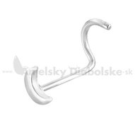 Acél orr stud körömvirág