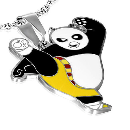 Kung Fu Panda medál nemesacélból