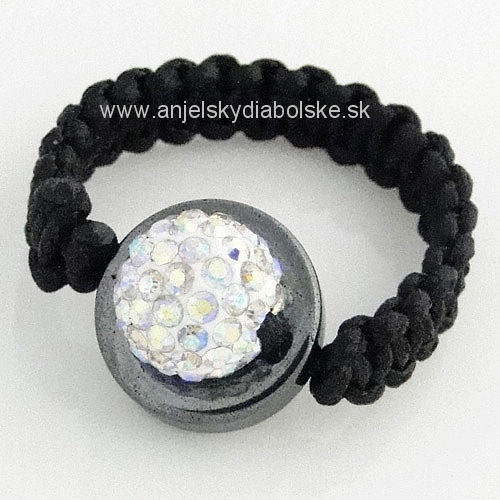 Shamballa Gyűrű disco kristályok