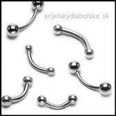 Titán szemöldök piercing golyó / 4mm /