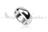 Ezüst gyűrű sima 7 mm