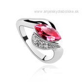 Swarovski kristály gyűrű rózsaszín
